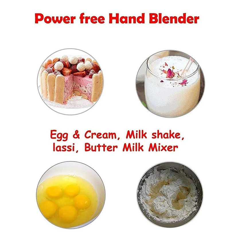 Power free Hand Blender & Beater in kitchen appliances - Image 2