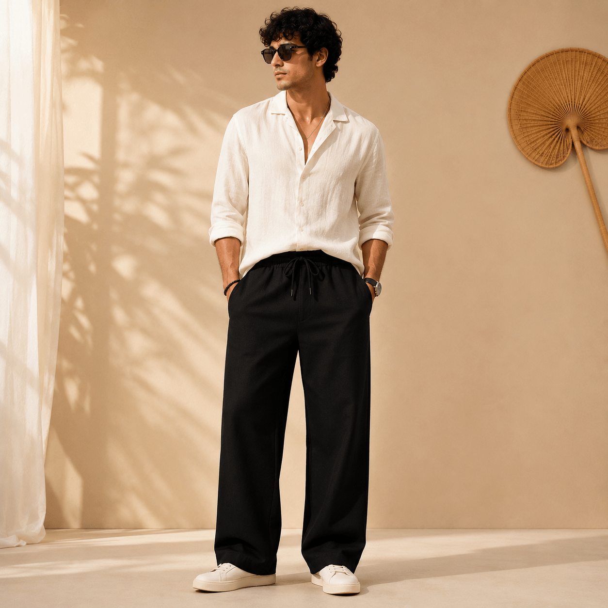 Men’s Premium Linen Baggy 3 Men’s Premium Linen Baggy - Image 3