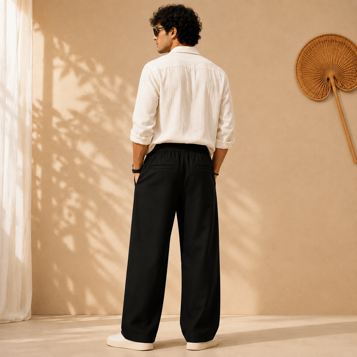Men’s Premium Linen Baggy 4 Men’s Premium Linen Baggy - Image 4