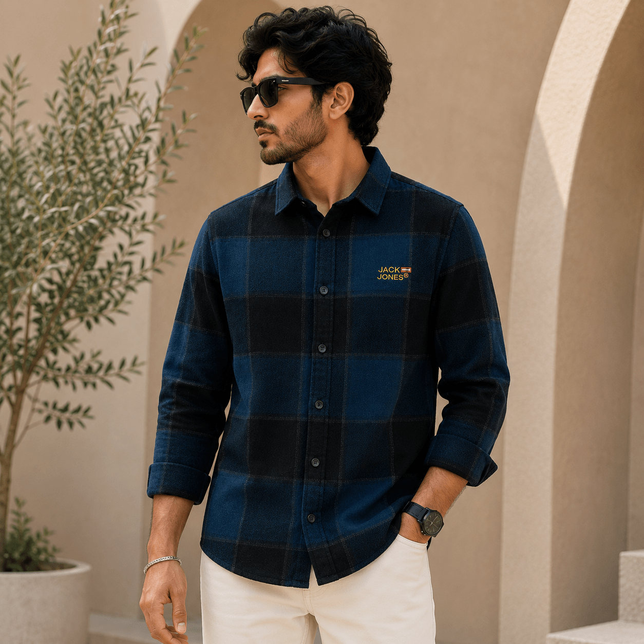 Men's Premium Checked Oversized Casual Shirt | Boxy Fit Shirts | Snappify Store (Copy) 3 Men's Premium Checked Oversized Casual Shirt | Boxy Fit Shirts | Snappify Store (Copy) - Image 3