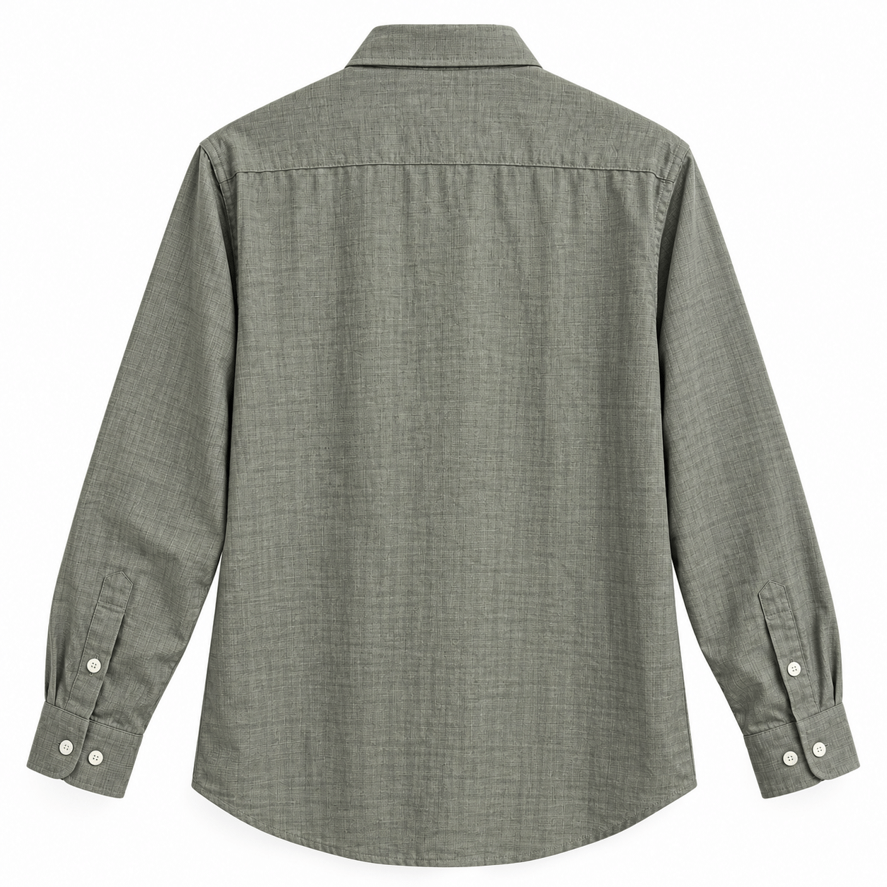 Men's Grey Shirt – Stylish Casual Wear 2 Men's Grey Shirt – Stylish Casual Wear - Image 2