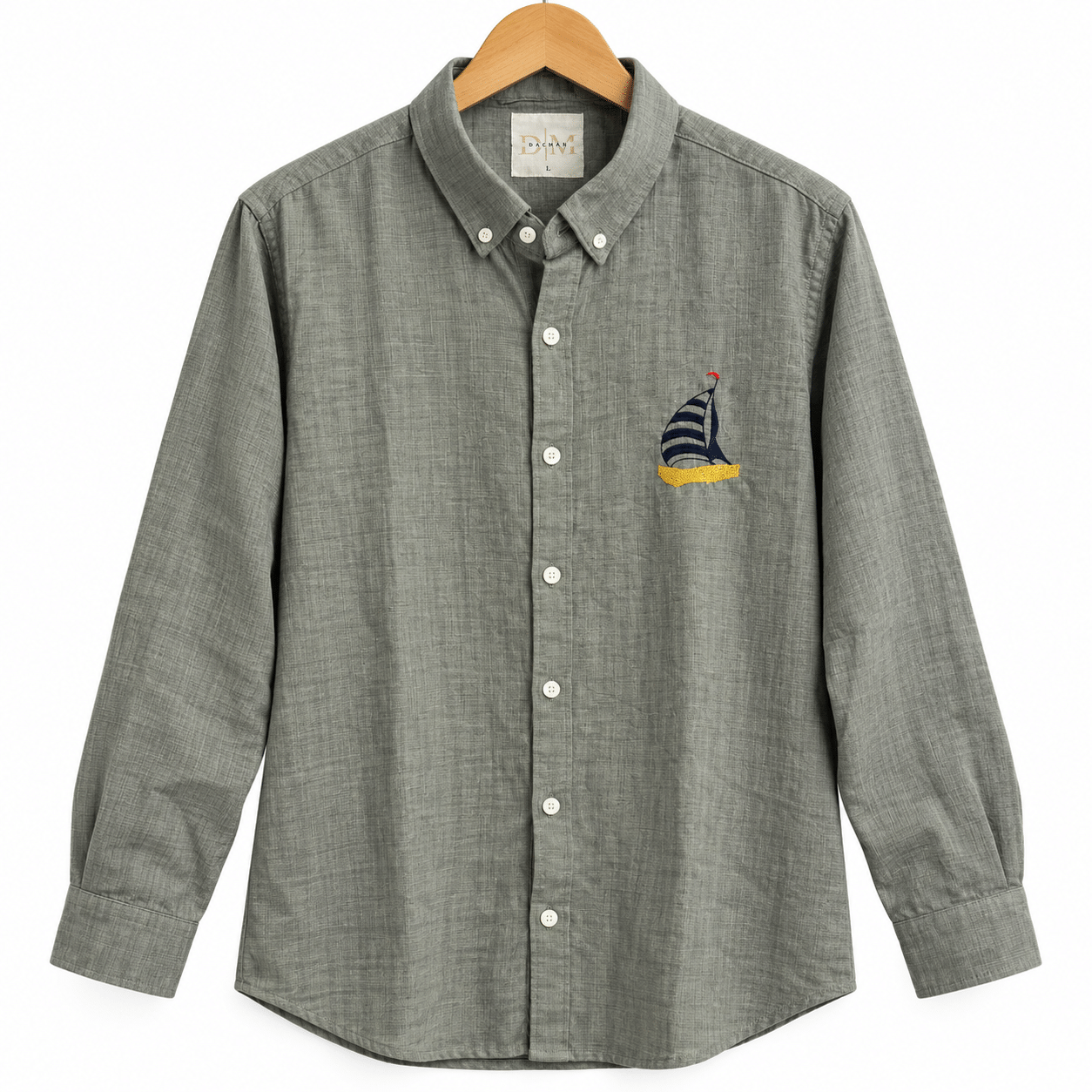 Men's Grey Shirt – Stylish Casual Wear 1 Men's Grey Shirt – Stylish Casual Wear