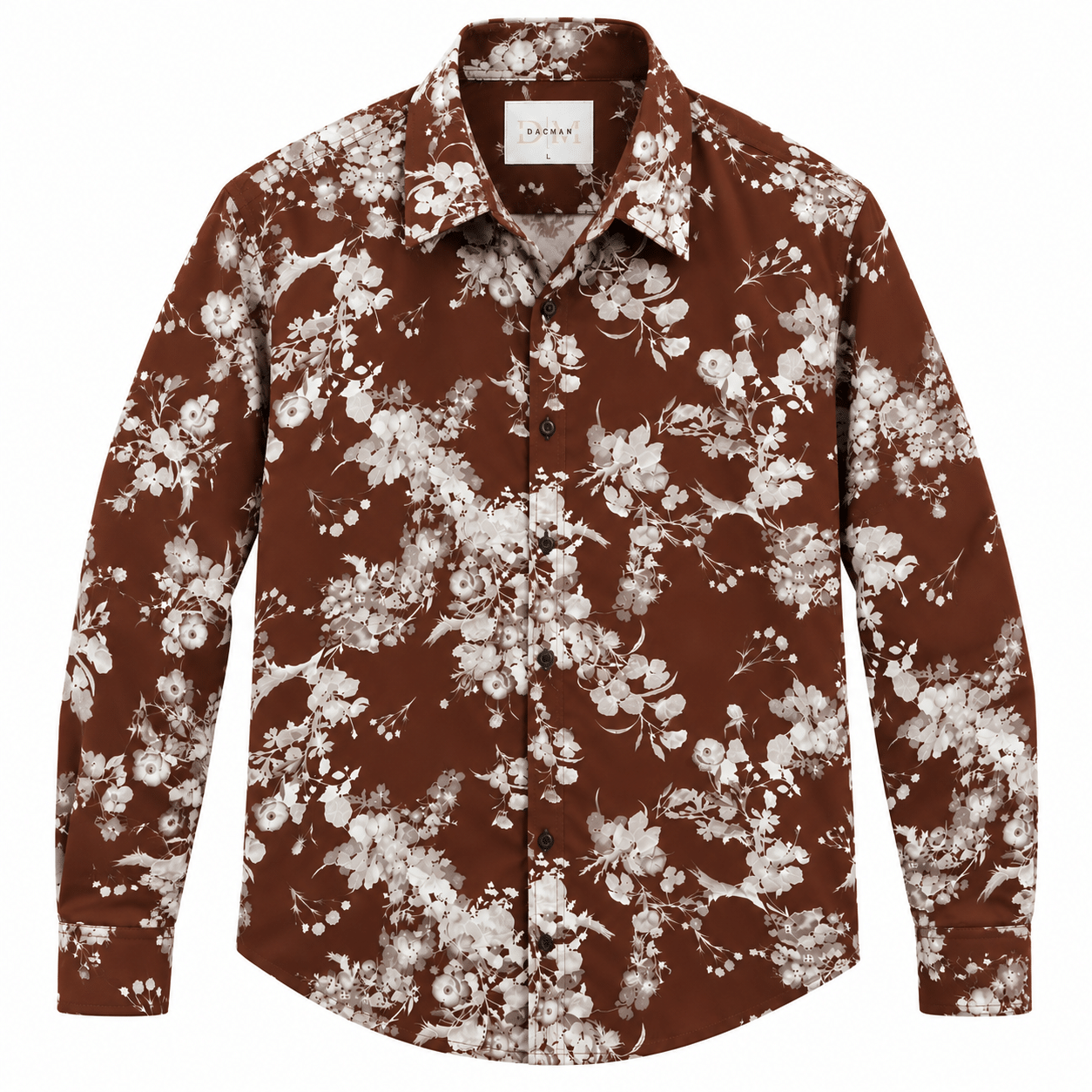 Men's Brown Floral Printed Shirt: 5 Stylish Outfit Ideas 1 Men's Brown Floral Printed Shirt
